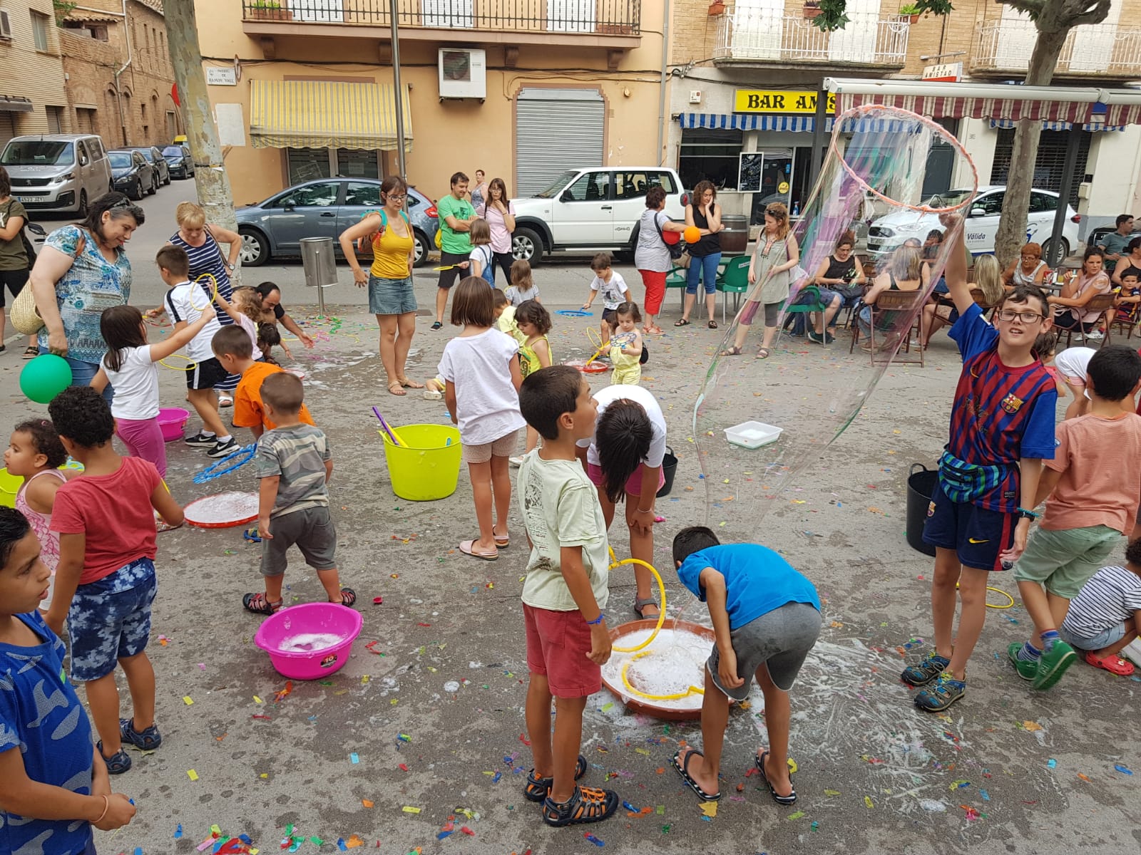 EDR Events-Taller de bombolles de sabó