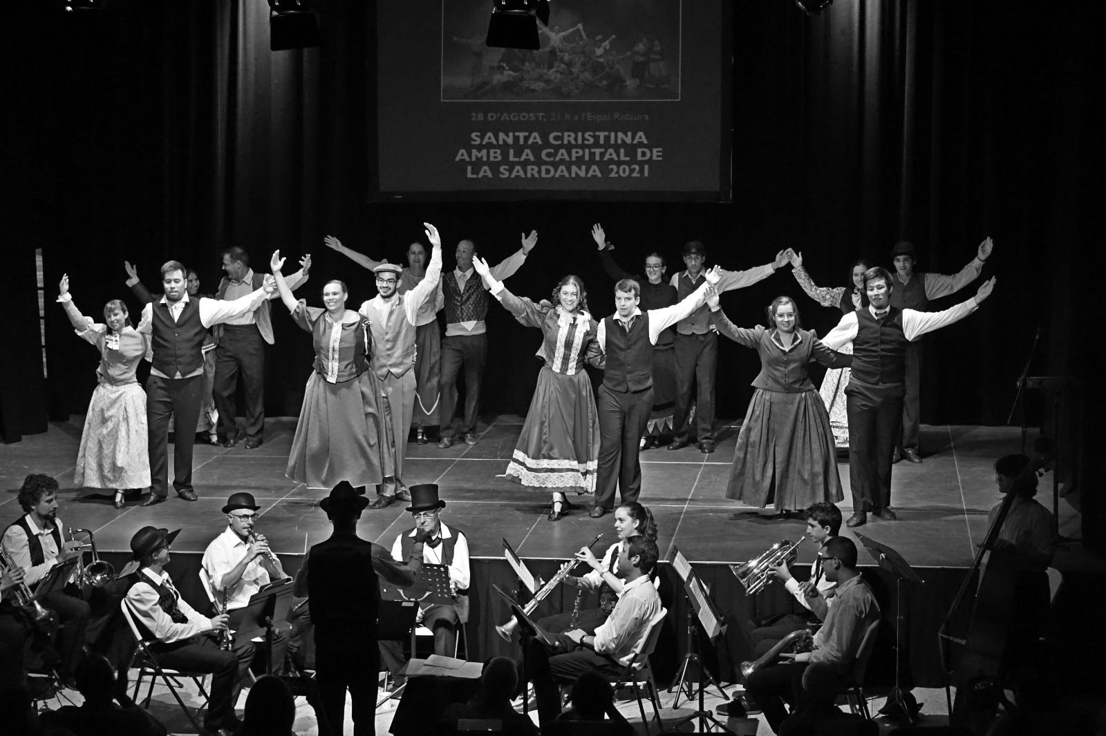 Cobla La Principal de Cassà-Una festa empordanesa del 1900, junt amb el Grup Montgrí Dansa, de Torroella de Montgrí