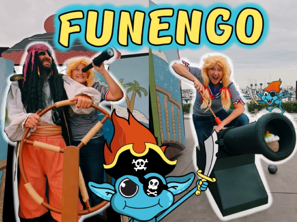 Funengo-Pirates Wanted (un espectacle familiar en anglès per a les biblioteques)