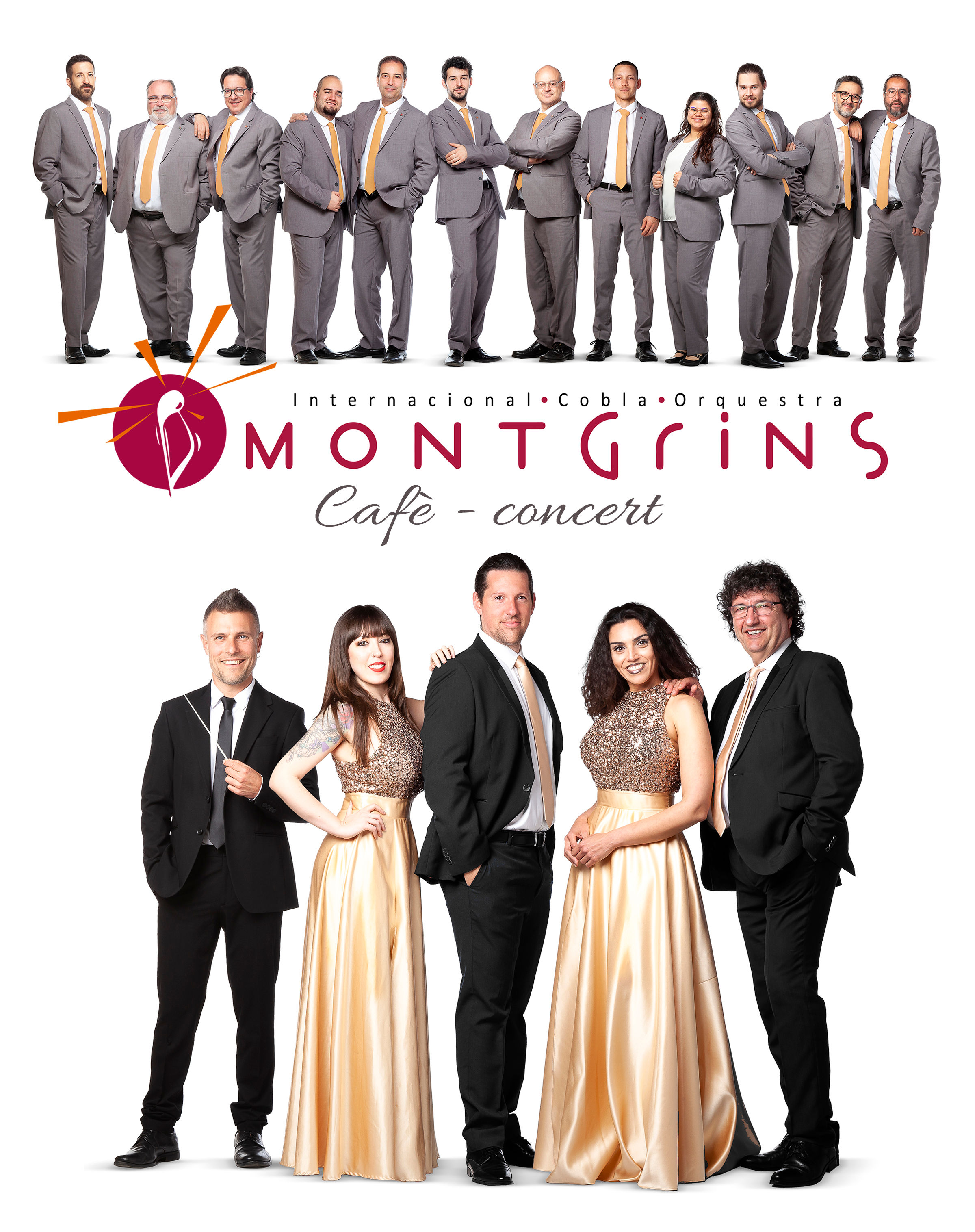 Cobla Orquestra Montgrins-Cafè concert català