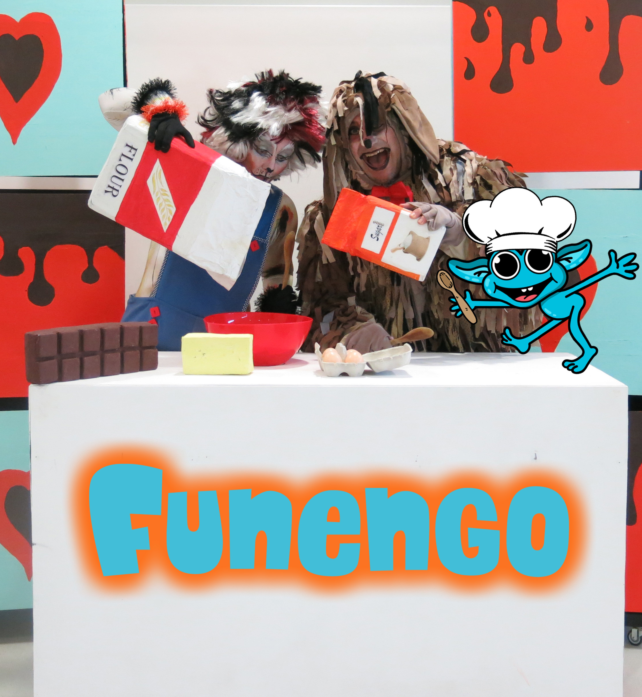 Funengo-The Chocolate Cake (un espectacle familiar en anglès per a biblioteques) 