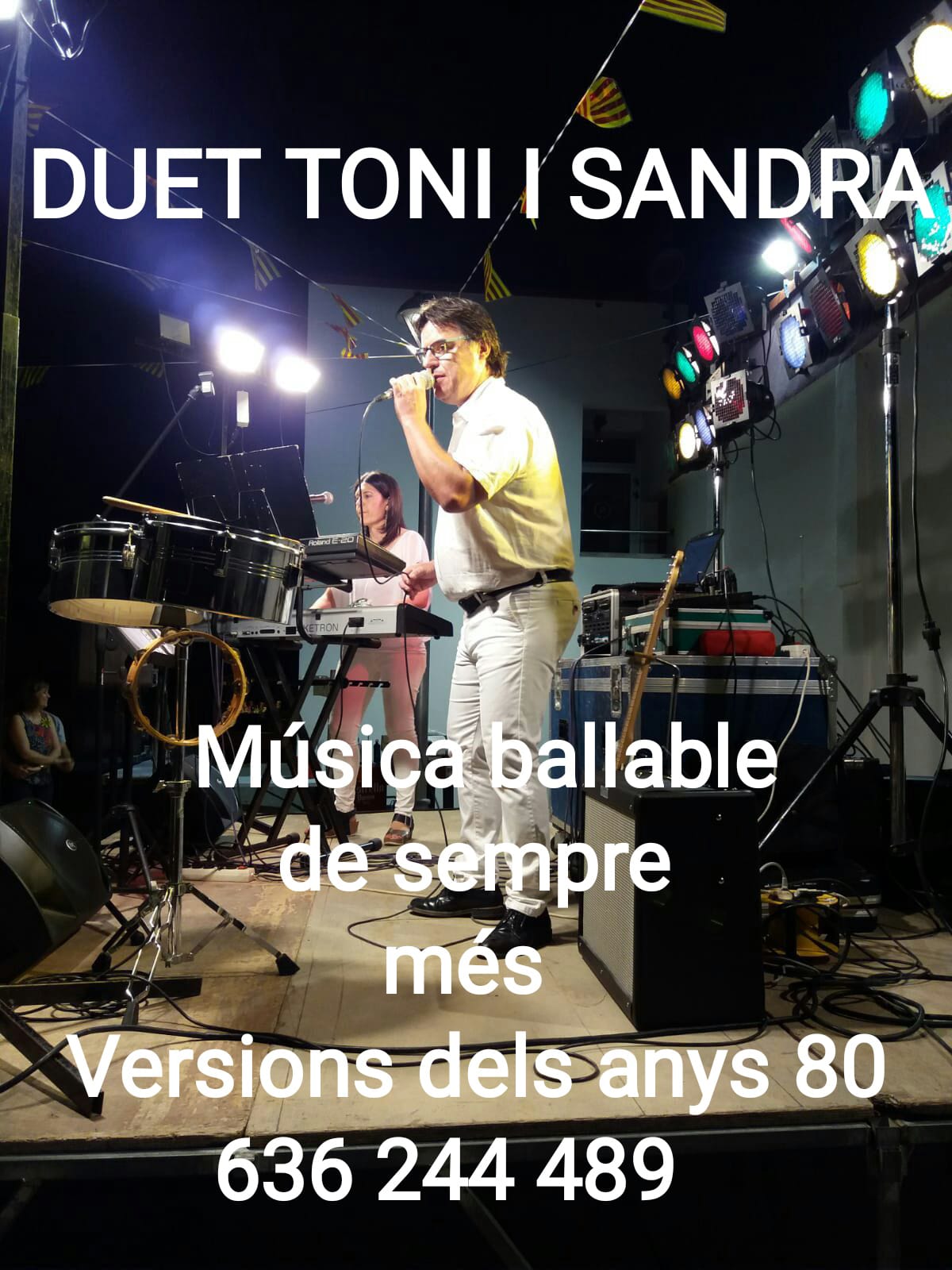 Duet Toni i Sandra-Festa a la fresca!