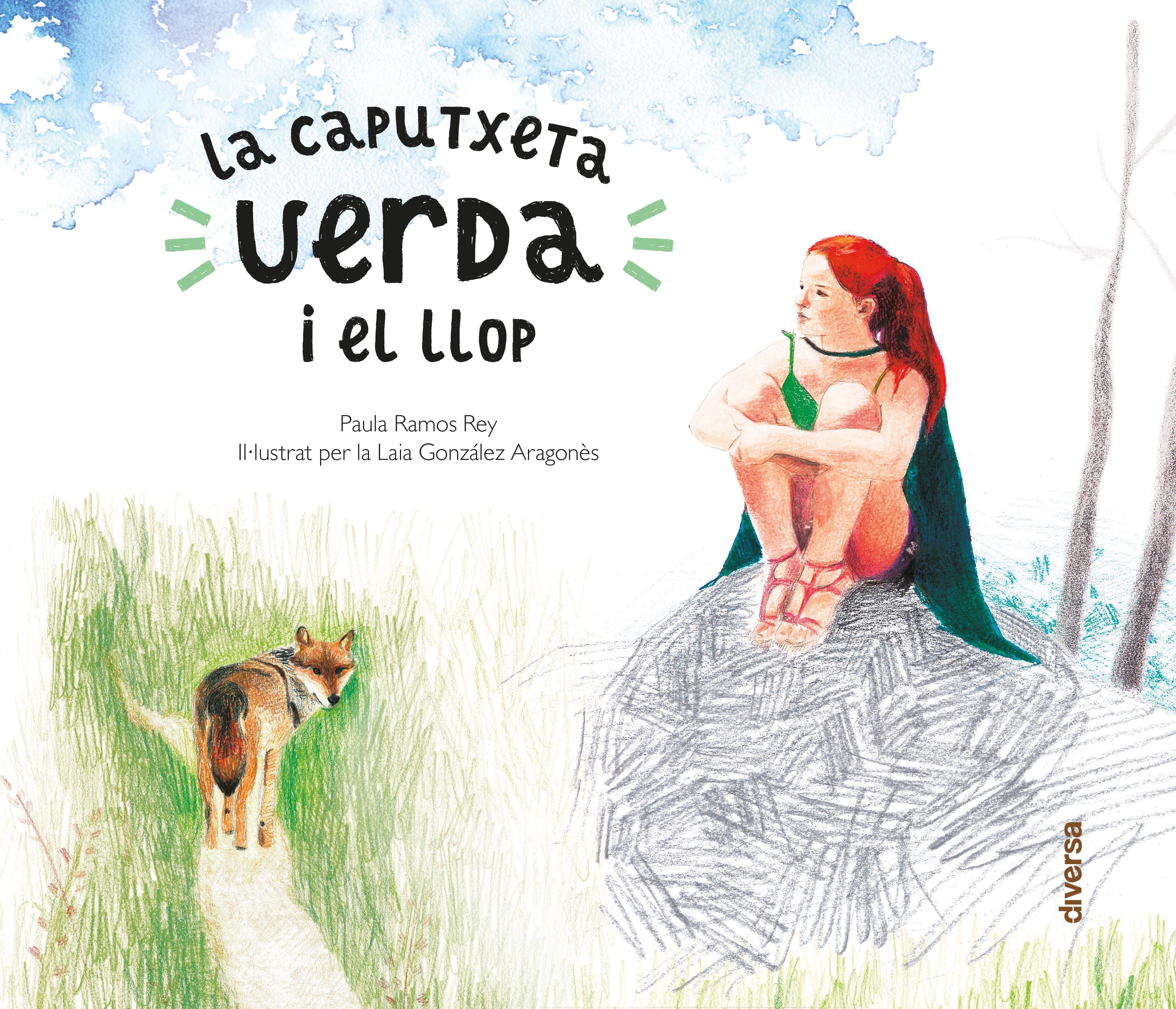 Creixent amb Art -La Caputxeta verda i el llop