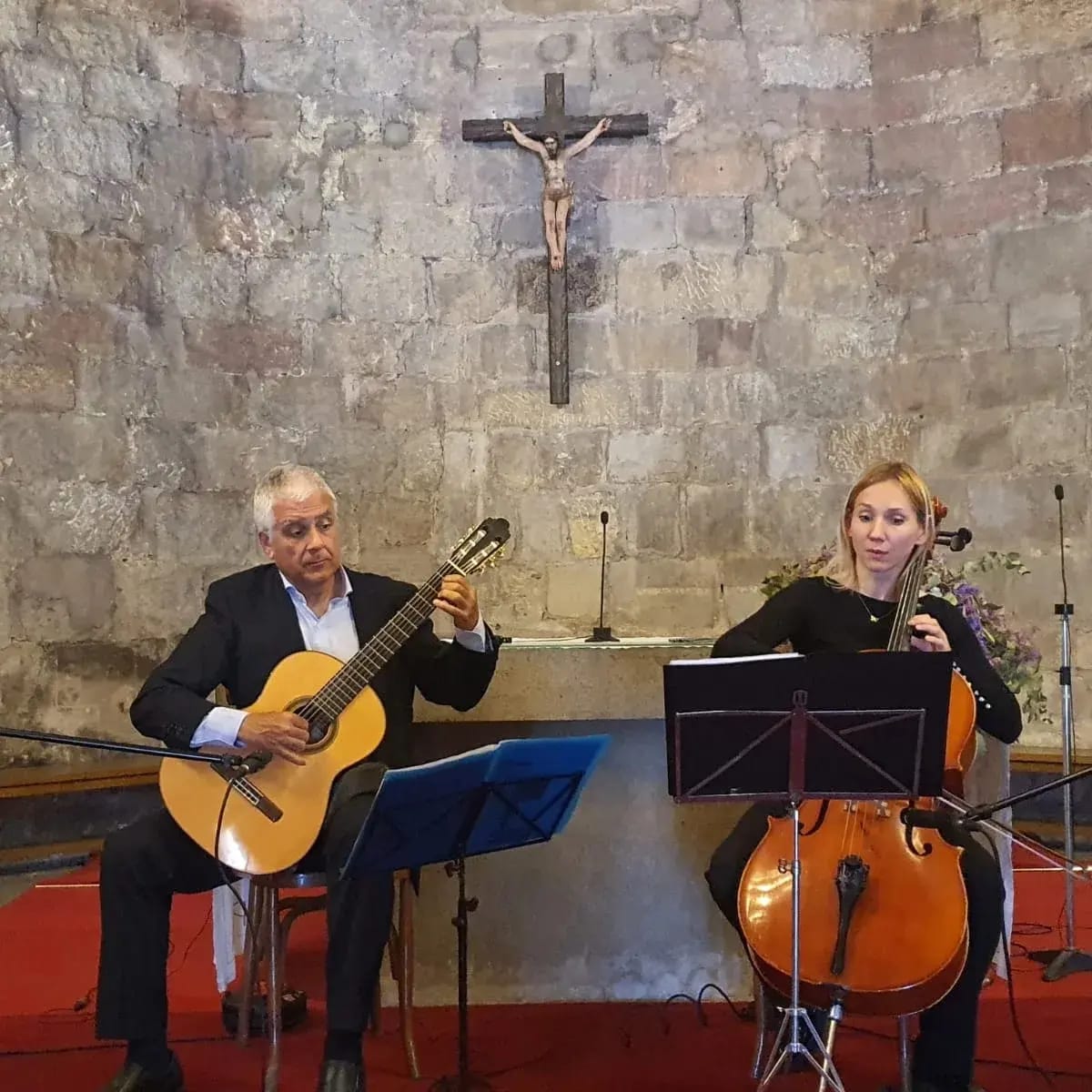 Josep Manzano-Concert de violoncel i guitarra