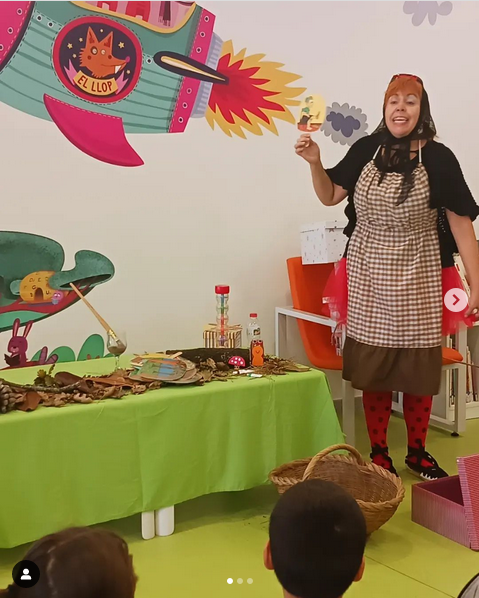 Piruleta Contes / La Quàntica Teatre-Biblionadons: Capsetes de tardor