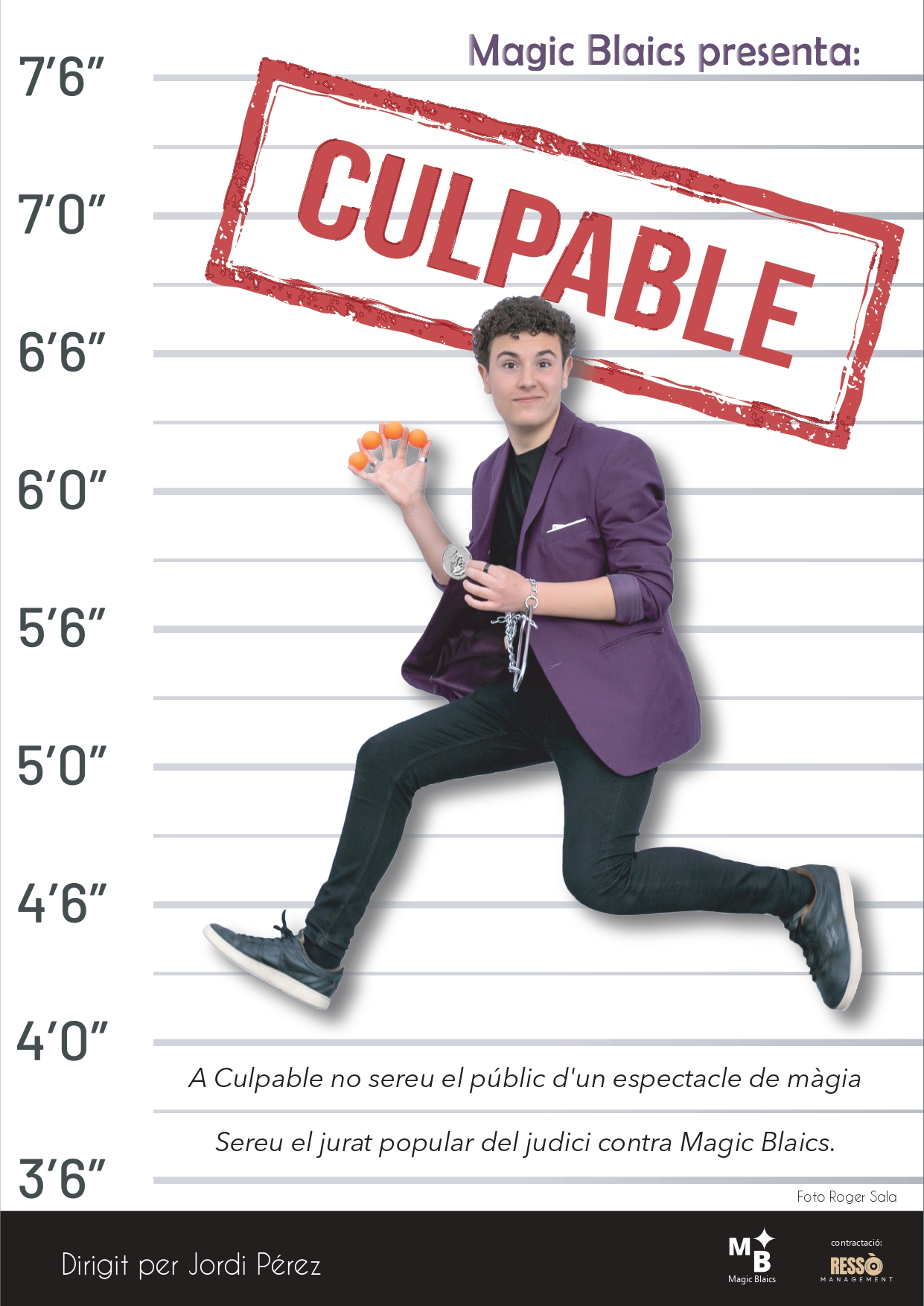 EDR Events-Màgic Blaics presenta CULPABLE!