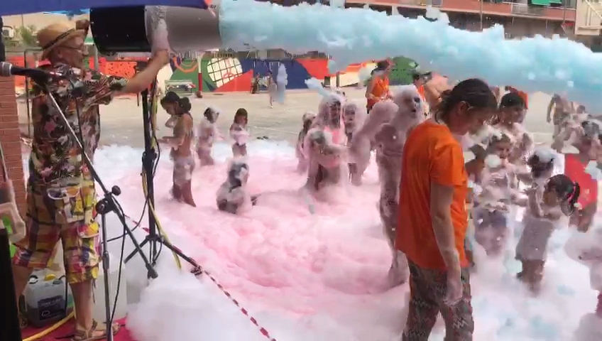 Jordi Tonietti-Festa de l'escuma amb Jordi Tonietti