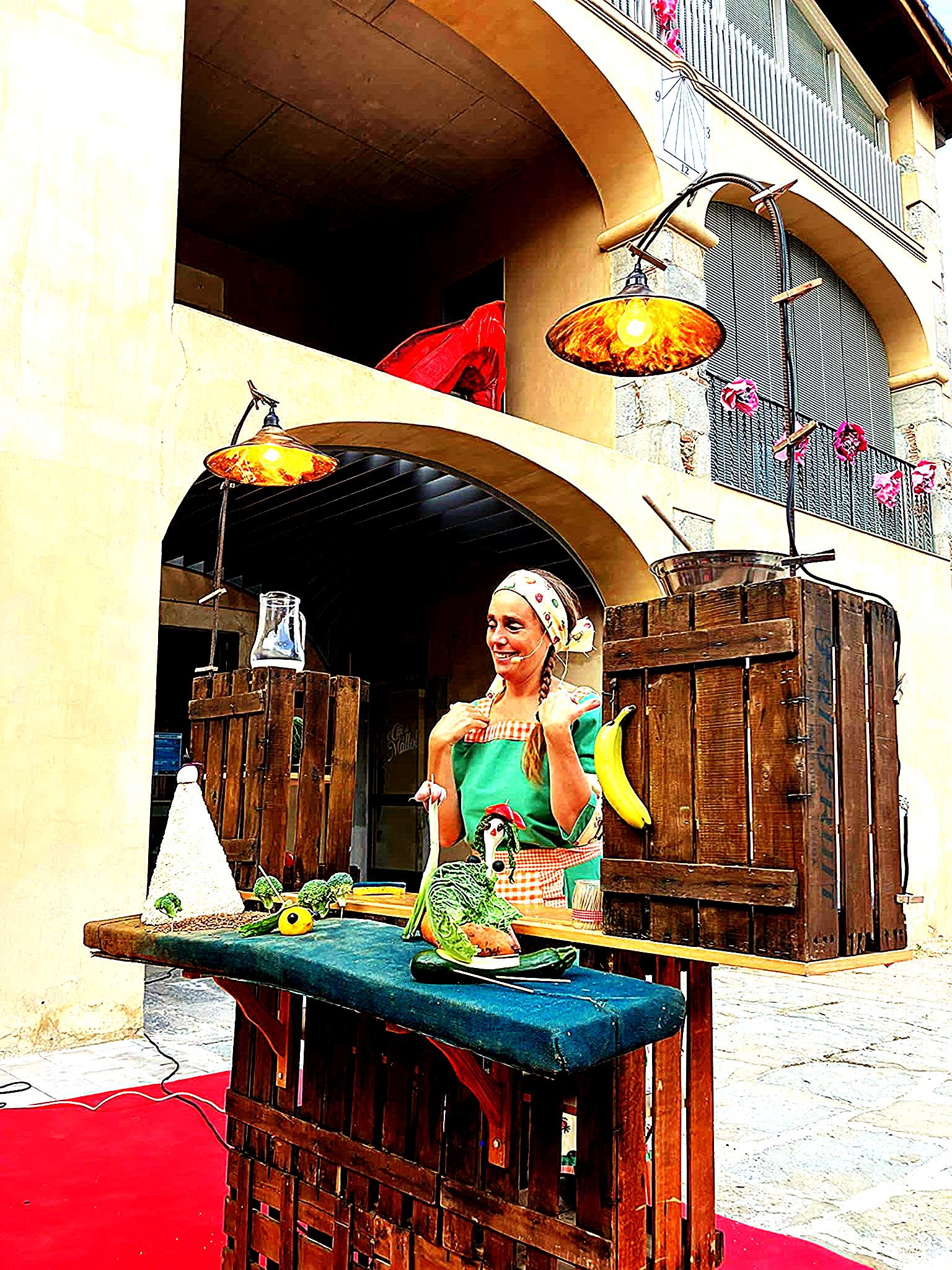 Tulasi Teatre-La màgia dels aliments: titelles a punt per menjar