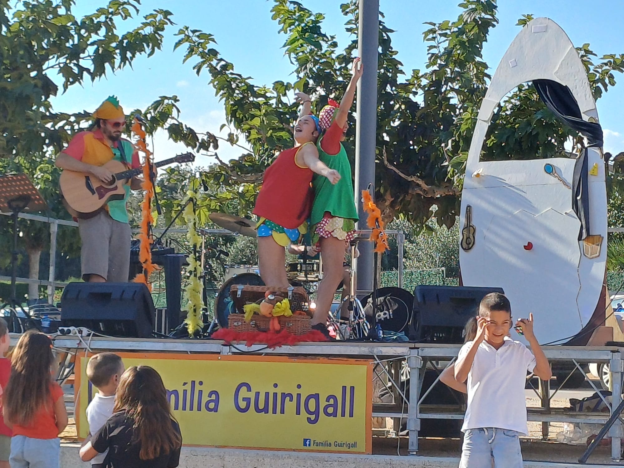 Família Guirigall-Guiriballa amb la Família Guirigall