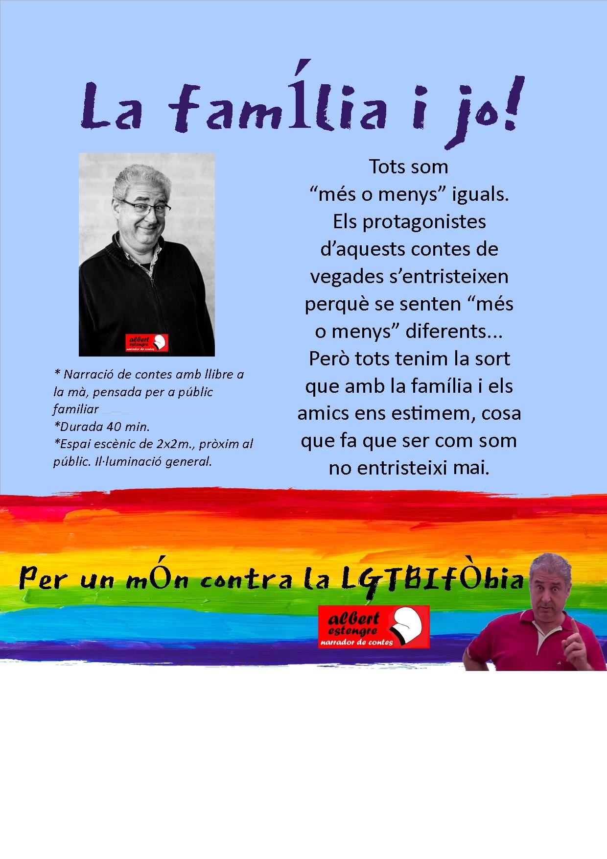 Albert Estengre 30 Anys de Contes-La família i jo (contes contra l'LGTBI-fòbia) 