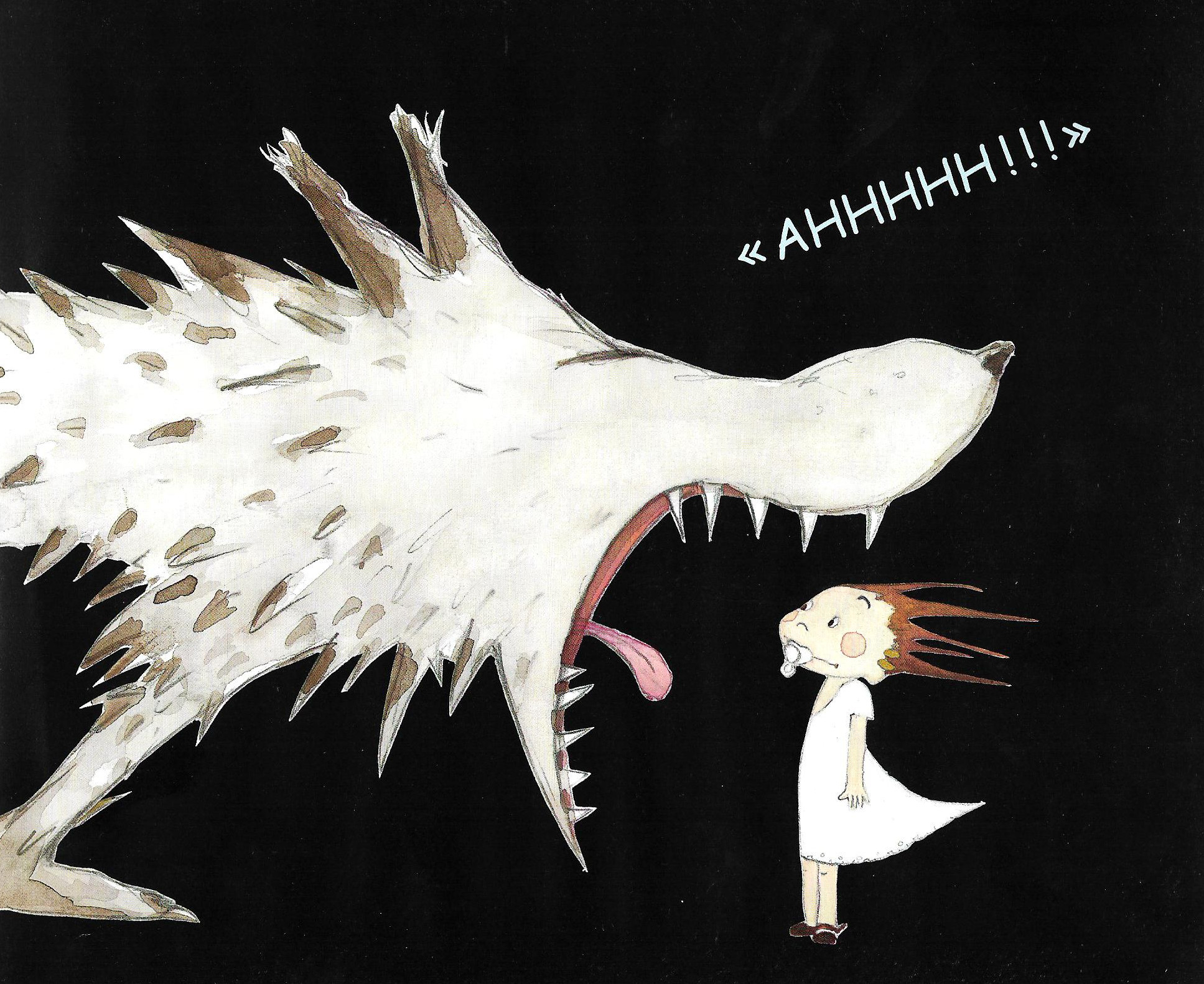 VadeContes-Un llop de pa sucat amb oli