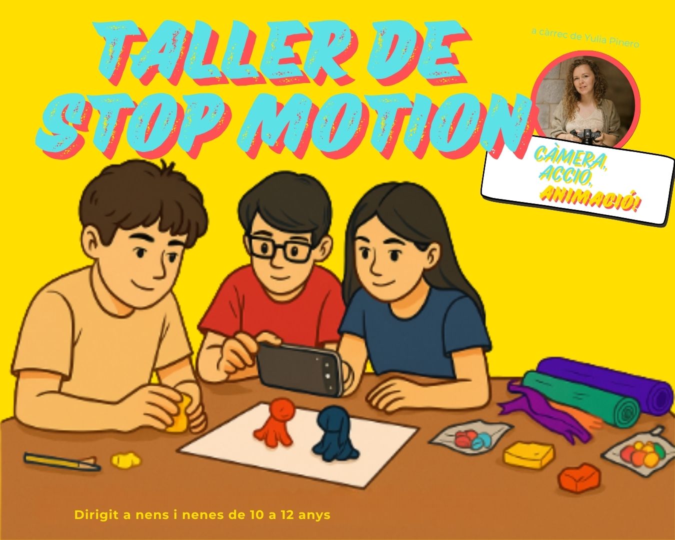 Yulia Pinero-Llum, càmera, animació!
