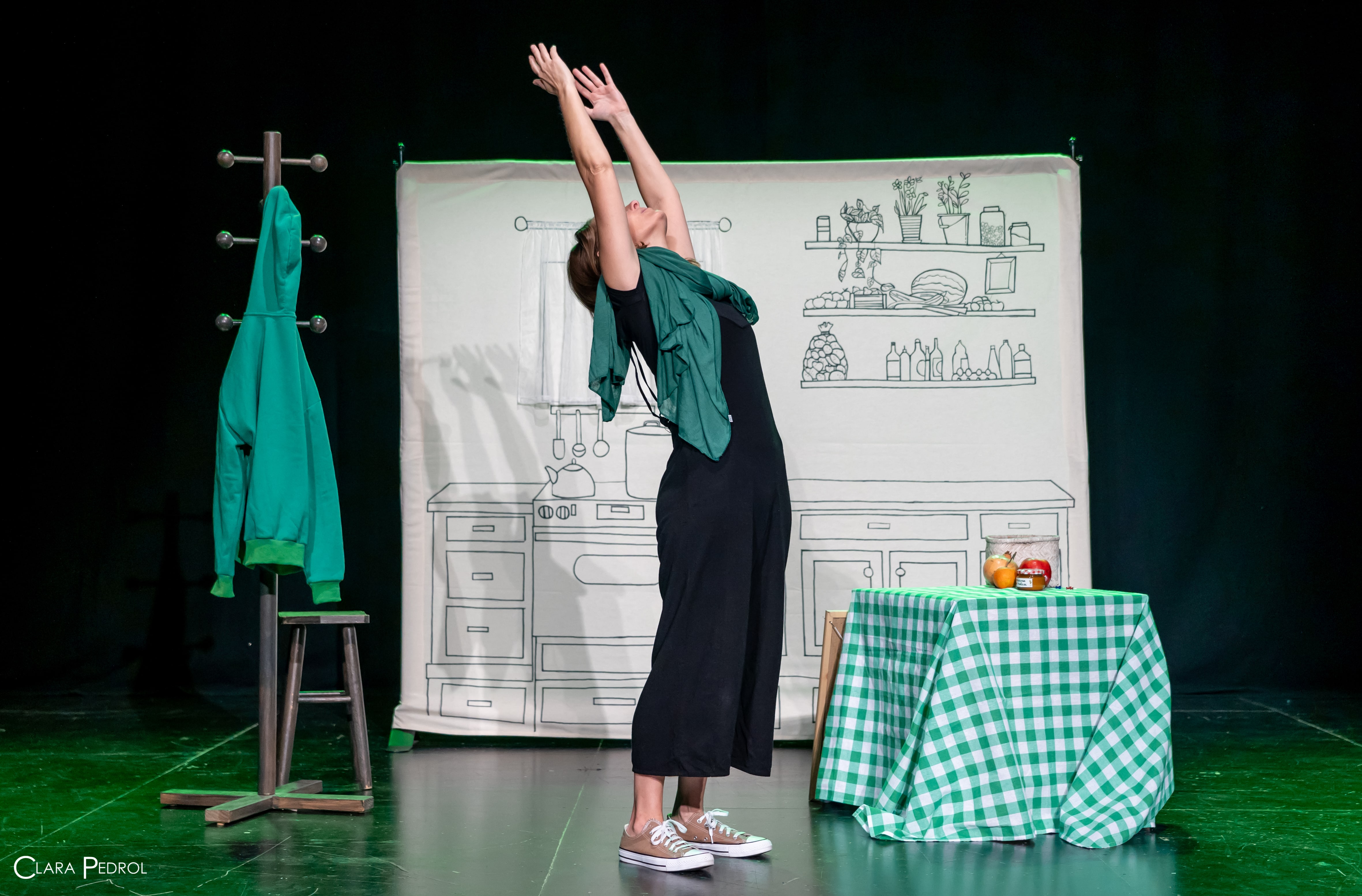 Creixent amb Art -La Caputxeta Verda i el llop