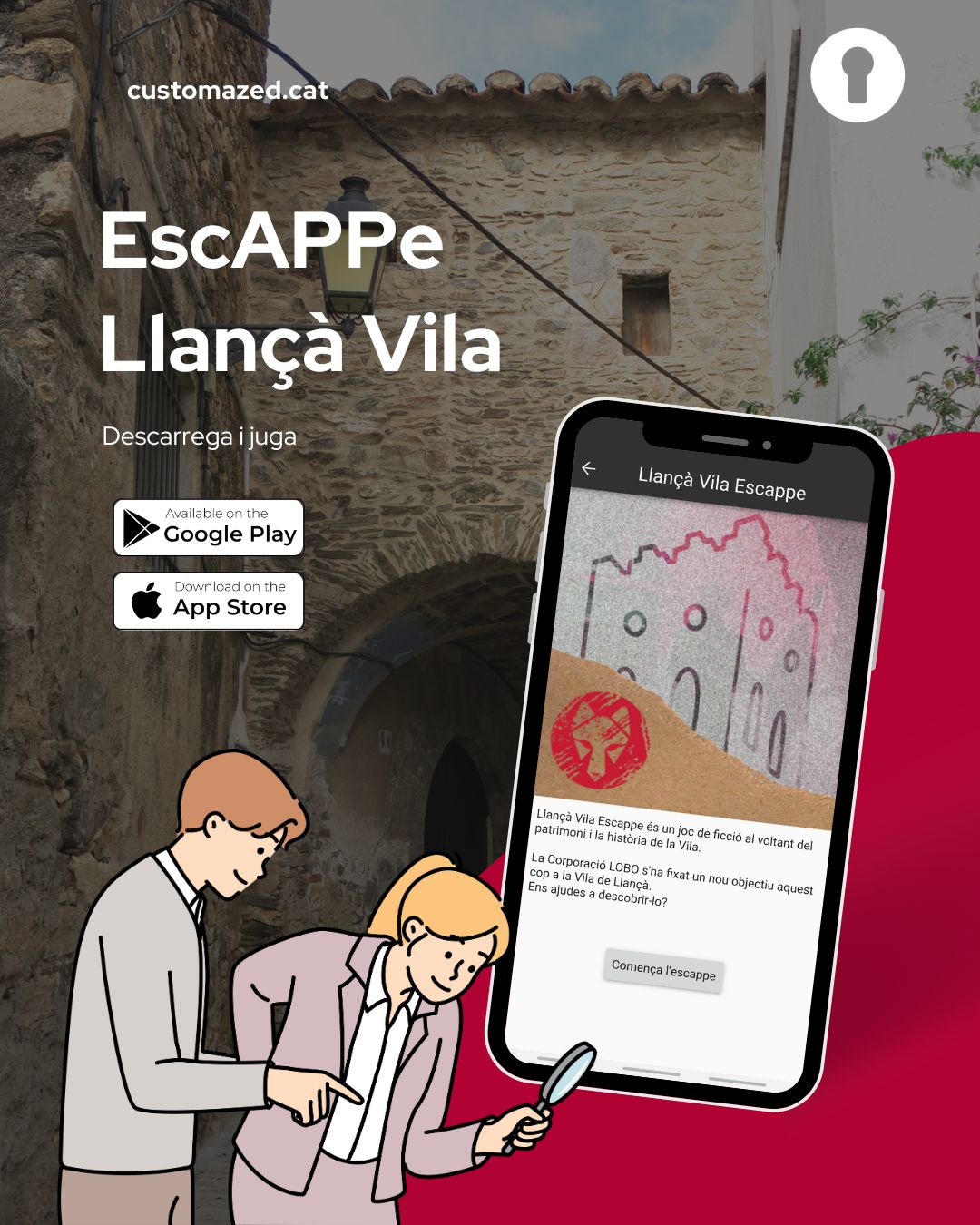 Customazed, Escapes & Stories-EscAPPe