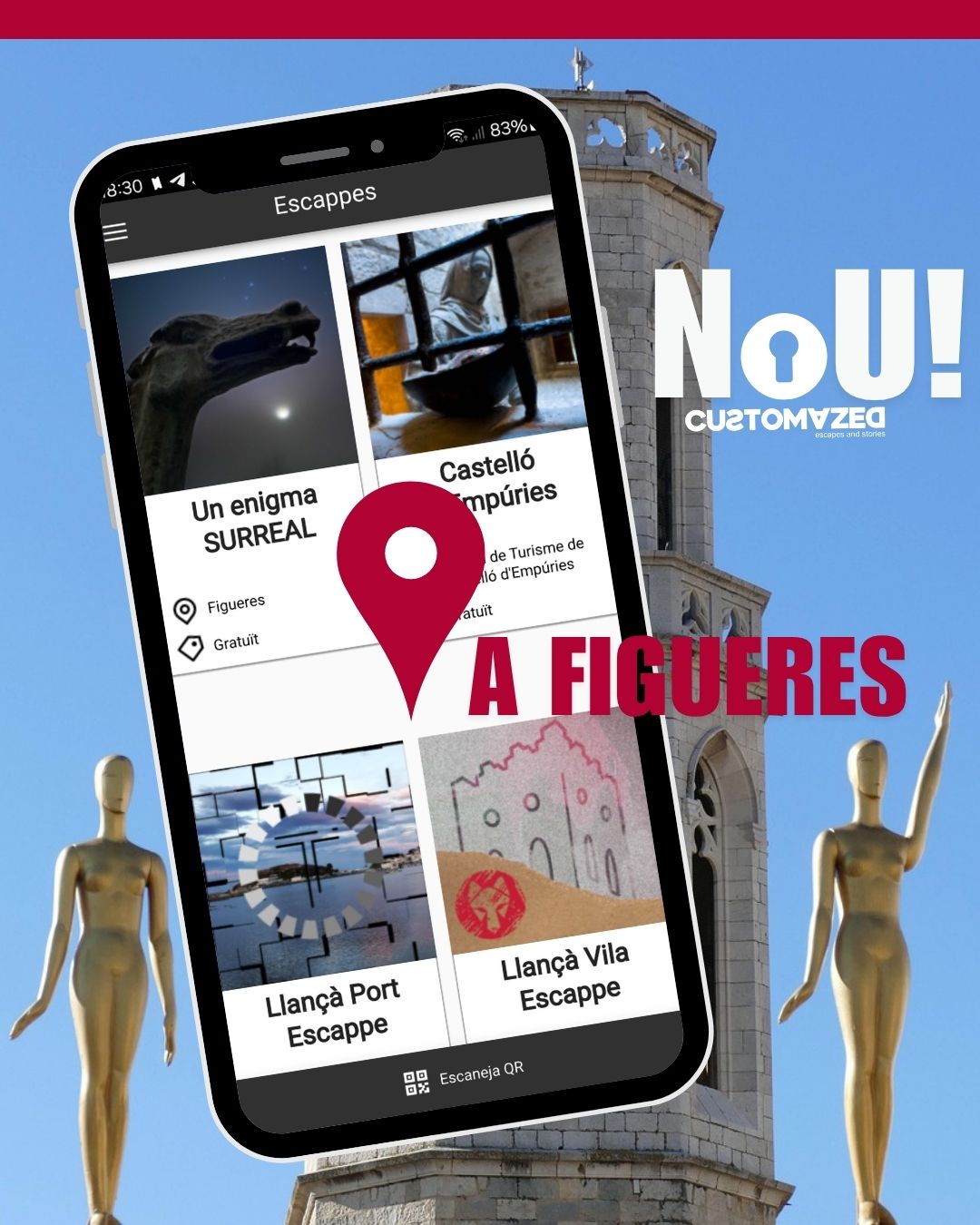 Customazed, Escapes & Stories-EscAPPe