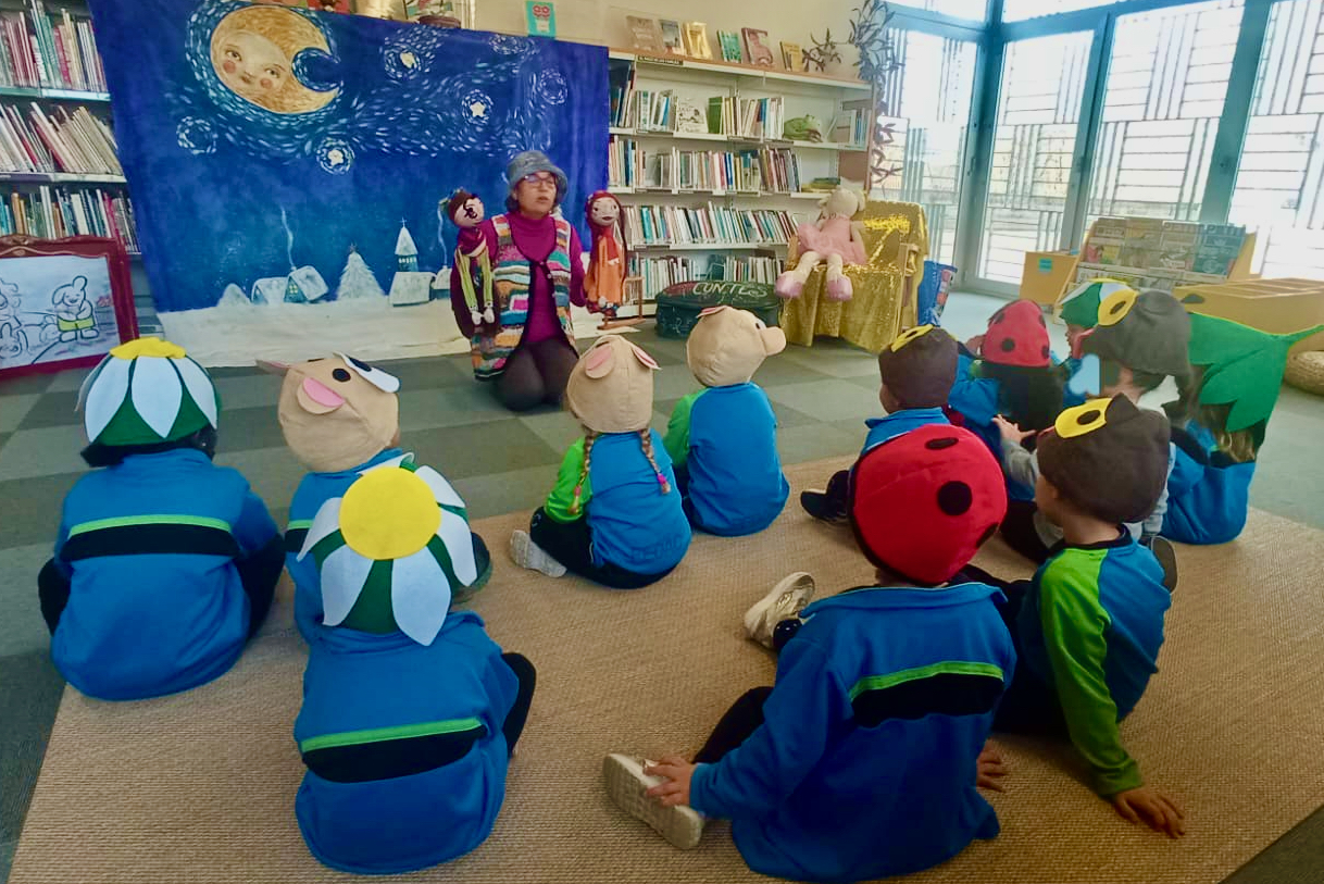 Bel Contes-Contes teatralitzats. Ens disfressem! 