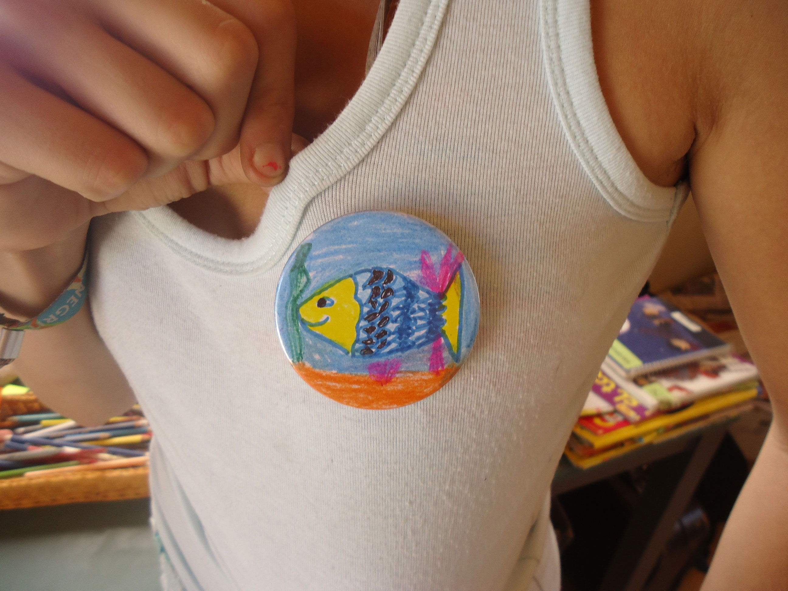 La Sal d'Olot-Taller de xapes o imants per a la nevera