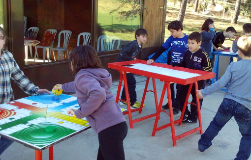 Diverfesta-Jocs gegants a la plaça