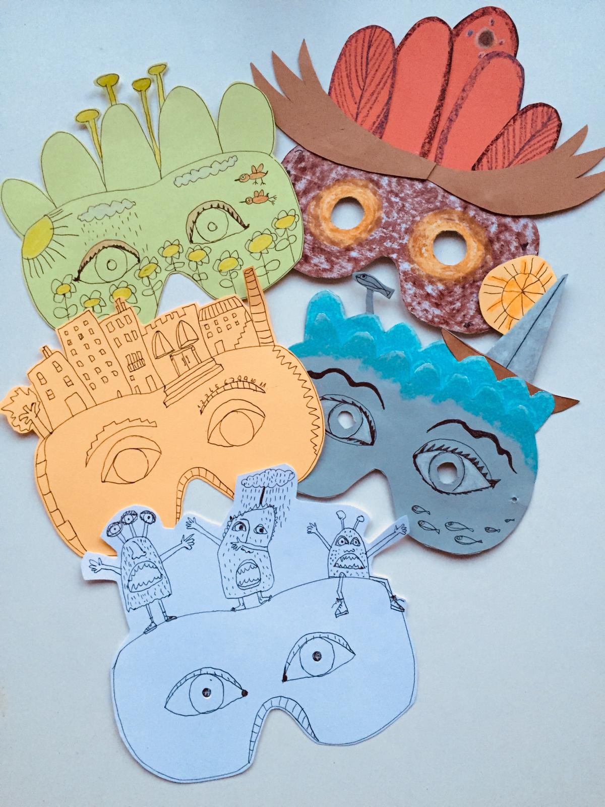 La Sal d'Olot-Taller de màscares de Carnaval