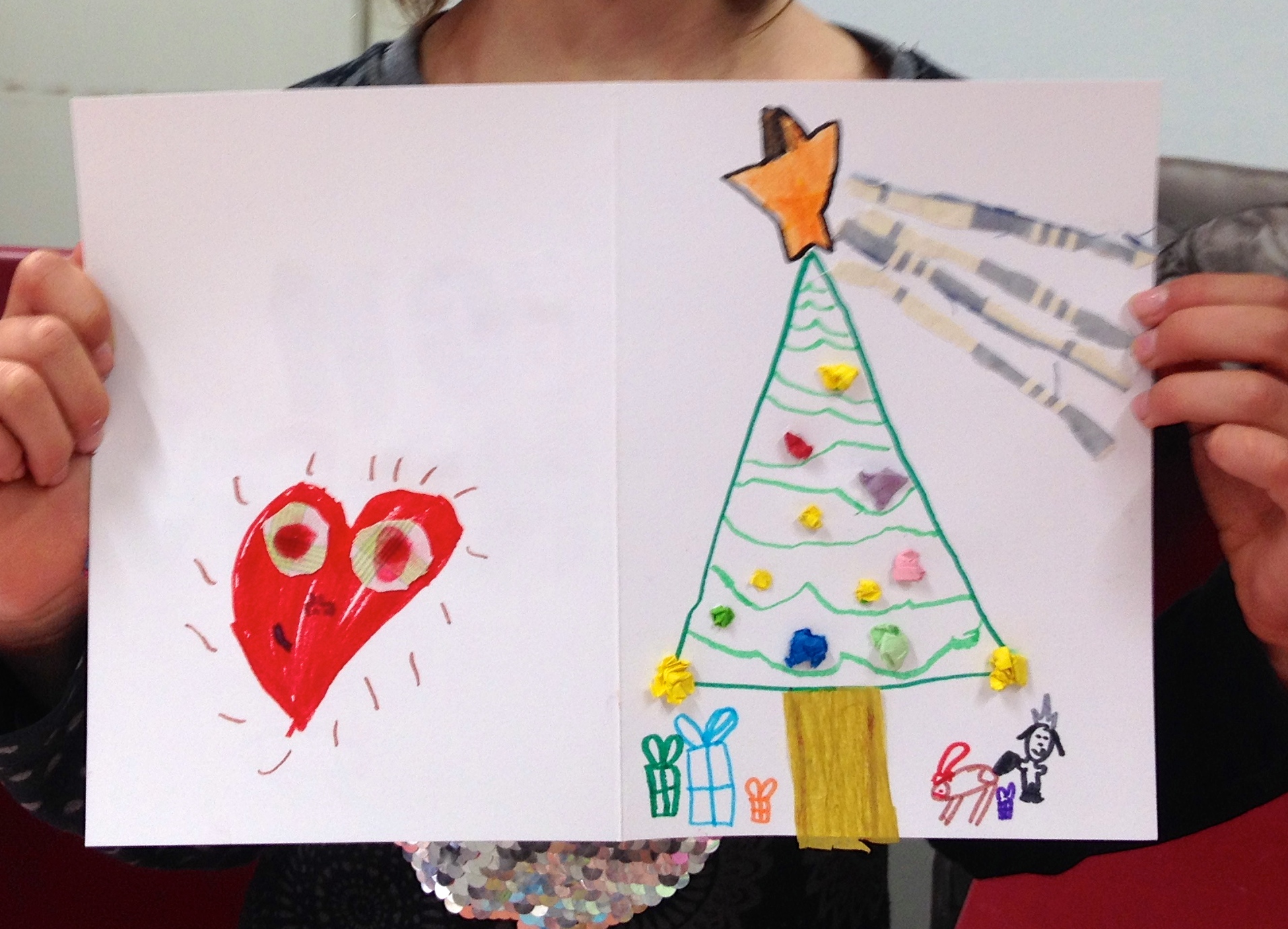 La Sal d'Olot-Contes de Nadal i taller de postals 