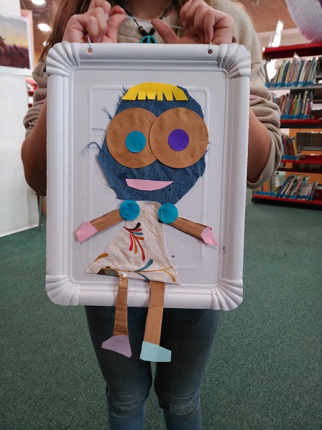 La Sal d'Olot-Taller de retrats amb collage (per Sant Jordi o altres contes)