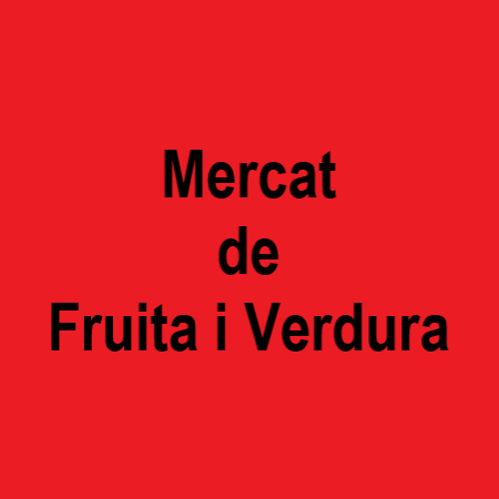 Mercat de Fruita i Verdura