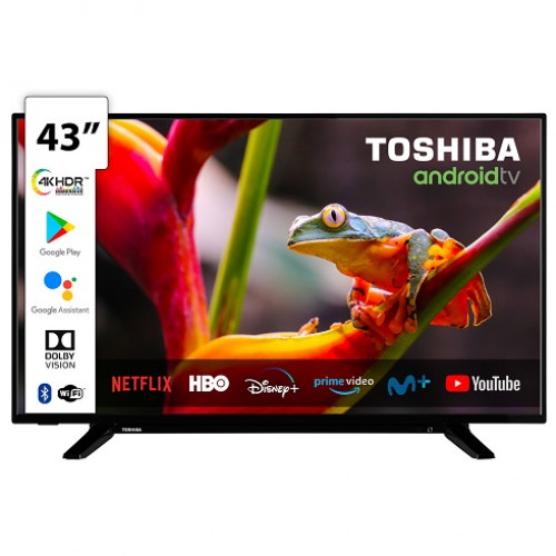 TV TOSHIBA 43 43UA2063DG UHD STV ANDROIDTV BT