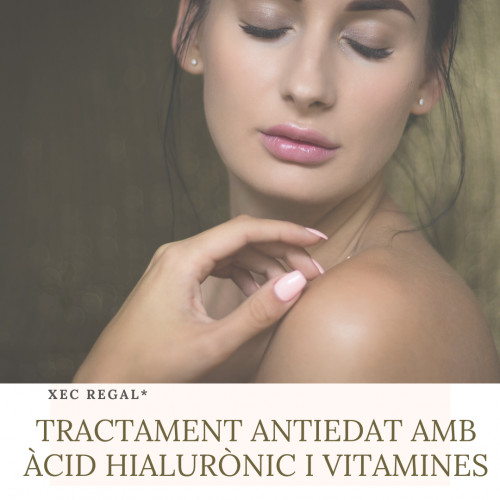 Tratamiento Facial Acido Hialurónico y Vitamines. Cheque Regalo