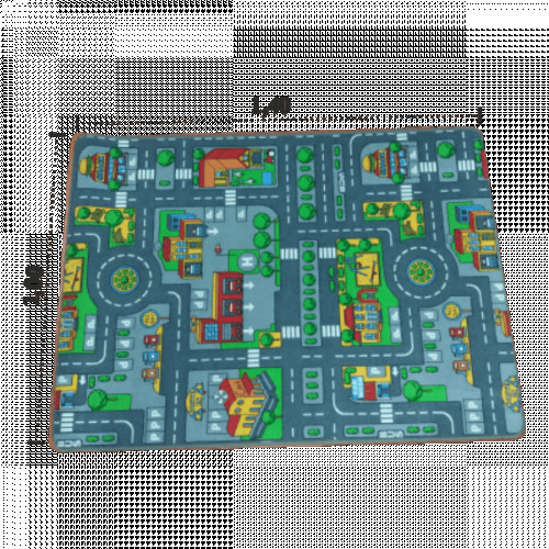 Alfombra Carreteras 100×140