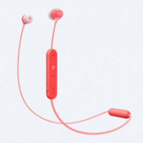 AURICULARES SONY WIC300R BLUETOOTH RED