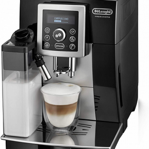 CAFET. DELONGHI ECAM23463B NEGRA SUPERAUTOMATICA
