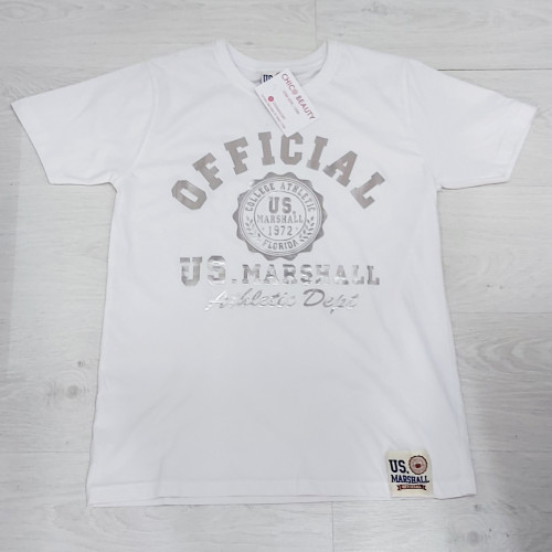 Camiseta Manga Corta Oficial Us Marshall – Hombre