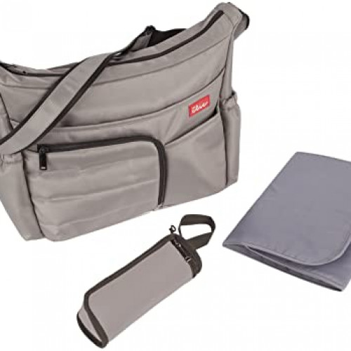 Praia Bilma – Bolso cambiador, color gris