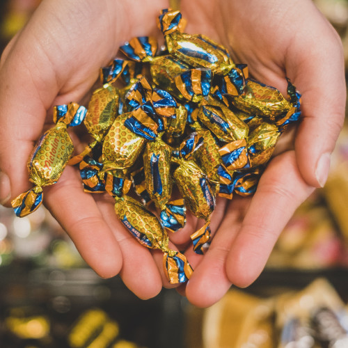 Caramels de mel i llimona