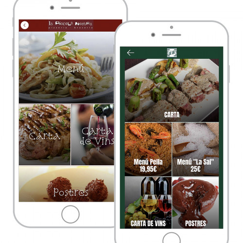 Carta digital / Restaurants