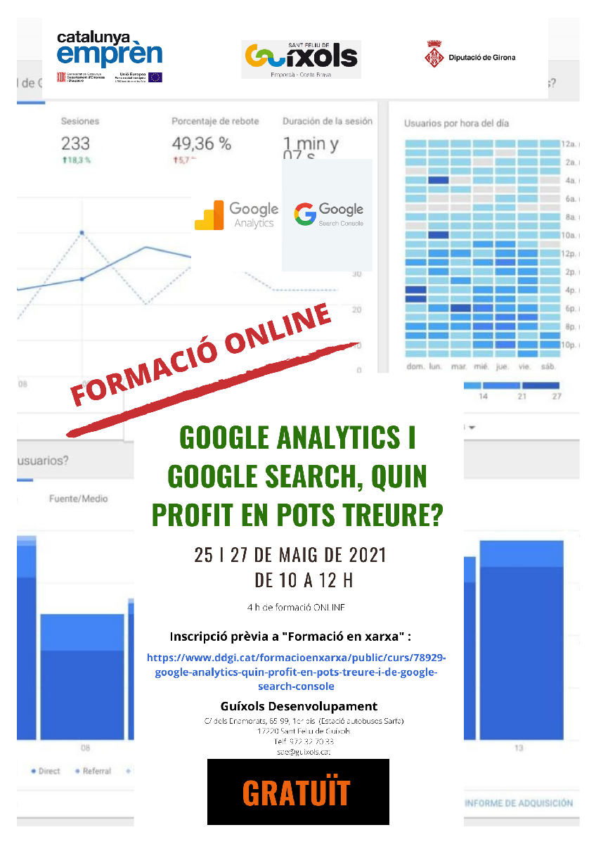 Google Analytics, quin profit en pots treure? i de Google Search Console?