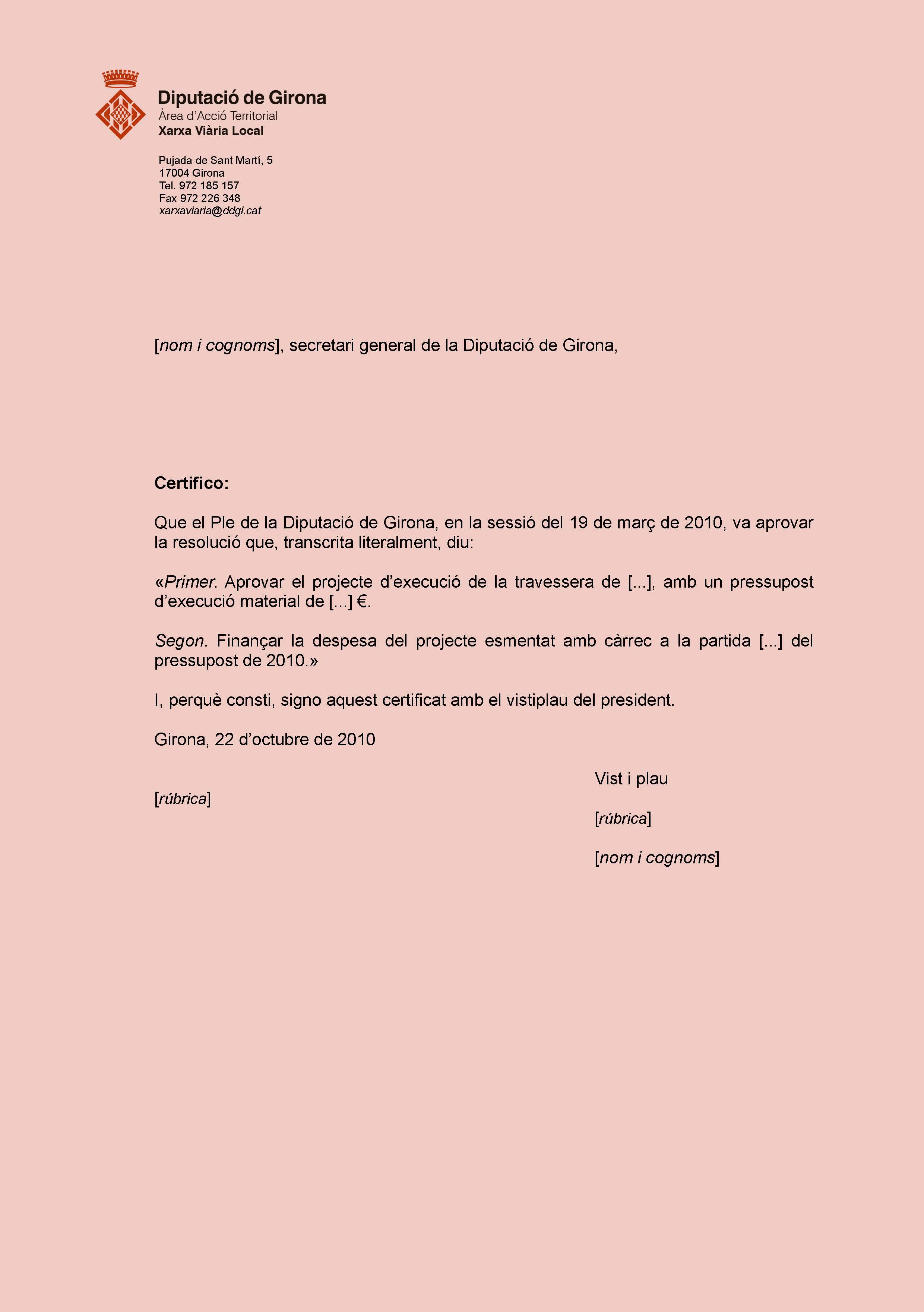 Model de certificat 1