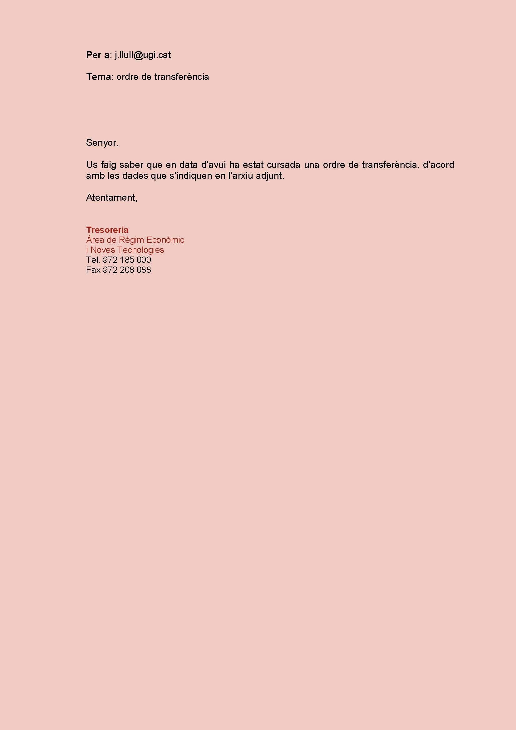 Model de correu electrònic 2