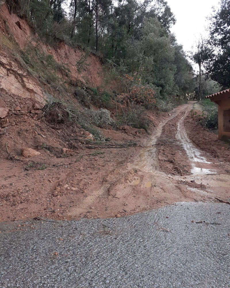 Foto 3: La Diputació de Girona destina prop de cinc milions d'euros a pal·liar els efectes del temporal Gloria

