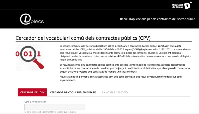 Foto 2 : La Diputació de Girona tradueix al català el Vocabulari comú dels contractes públics (CPV)
