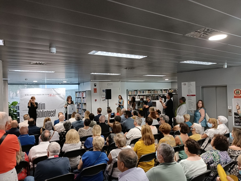 Foto 3: Commemoració del centenari de la Biblioteca Fages de Climent de Figueres
