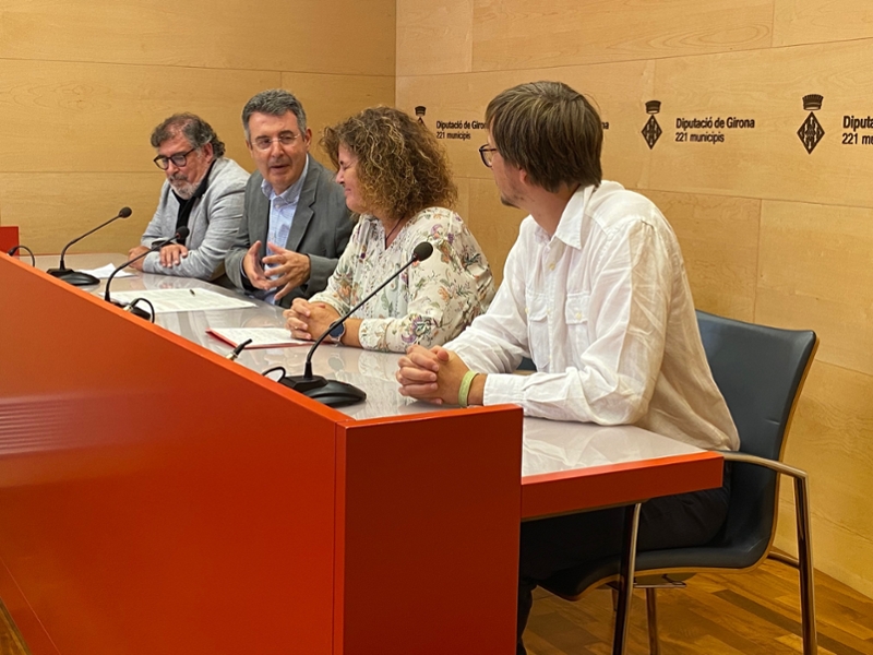 Foto 4: La Diputació de Girona i la Generalitat signen un acord marc en matèria d'espais naturals i conservació de la biodive