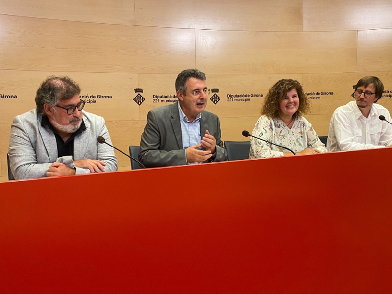 Foto 3: La Diputació de Girona i la Generalitat signen un acord marc en matèria d'espais naturals i conservació de la biodive