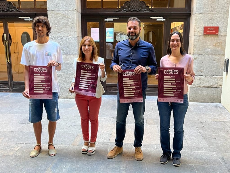Foto 1: Cinquena edició dels Concerts a Cegues amb actuacions sorpresa en espais singulars de Girona
