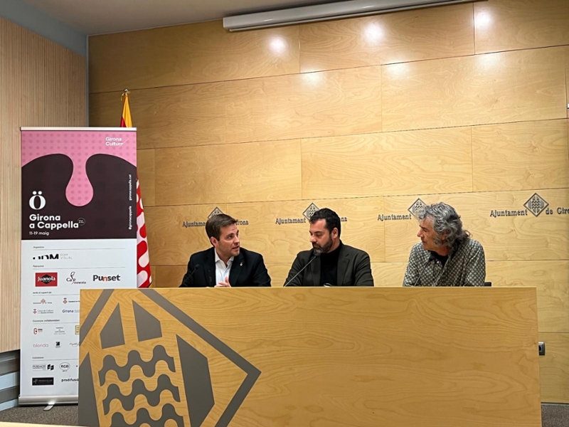 Foto 2 : Girona a Cappella presenta la programació amb una dotzena de propostes culturals
