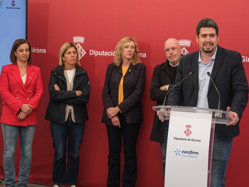 Foto 3 : La Diputació de Girona i Eurofirms Foundation s'associen per la inclusió amb la Lliga de l'Accessibilitat
