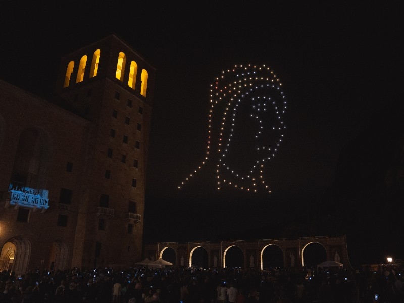 Foto 3: El president de la Diputació de Girona, present en l'obertura de la commemoració del Mil·lenari de Montserrat
