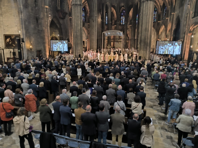Foto 10: La Diputació de Girona, en l'ordenació episcopal i l'inici del ministeri de fra Octavi Vilà com a bisbe de Girona